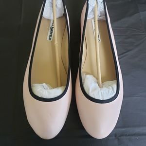 NWT Karl Lagerfeld Ballerina Flats